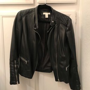 H & M Faux Leather Jacket